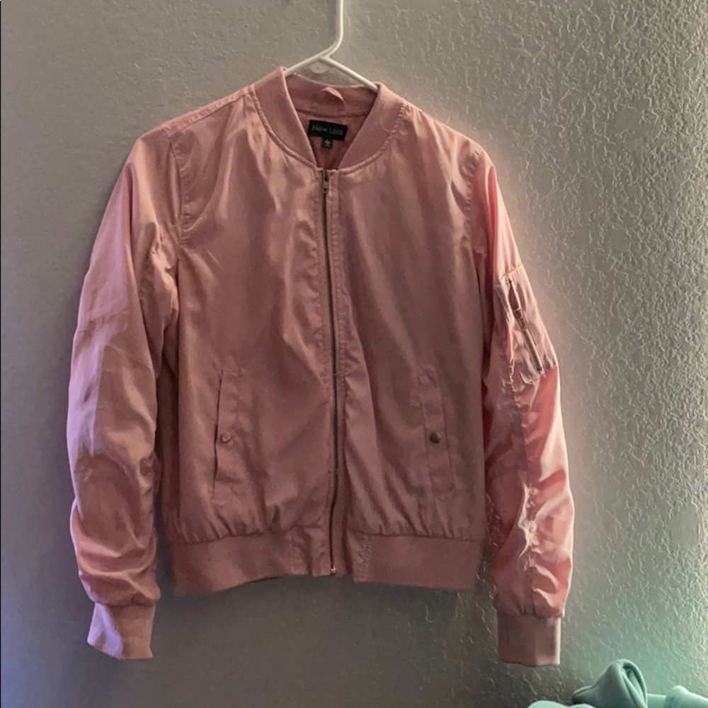 Pink windbreaker